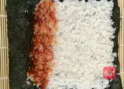 Illustration of how to make sushi 4