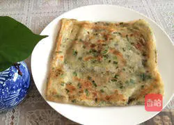 Illustration of how to make nine-layer pepper, chive and scallion soft cake 14