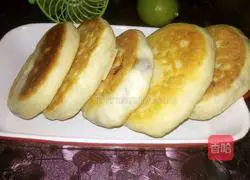 Illustration of how to make bean paste cake 6