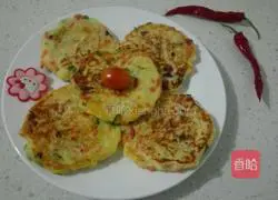 Illustration of how to make pan-fried potato pancakes 9