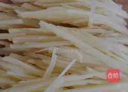 Illustration of how to make vegetable and grain pancakes 1