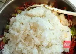 Illustration of how to make fried rice cakes 4