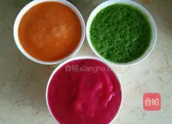 Colorful banana pie recipe 1