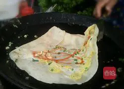 Illustration of how to make street pancakes 6