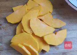 Pumpkin glutinous rice Illustration of how to make cakes 1