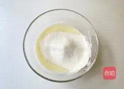 Illustration 5 of how to make purple potato and taro puree angel food cake rolls