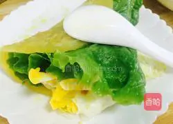 Illustration of how to make lazy pancake 12