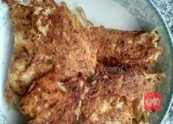 Lotus root Illustration of how to make silk cakes 5