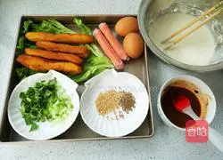 Illustration of how to make Northeastern egg pancakes 8