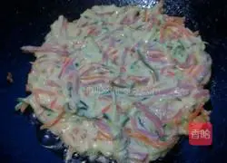 Illustration of how to make three-wire egg cake 5