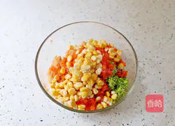 Seasonal Vegetable Chicken Pancake Recipe Illustration 5