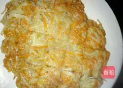 Illustration of how to make pan-fried potato and pumpkin cake 6