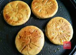 Illustration of making buckwheat brown sugar dough cake 15