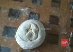 Illustration of how to make black sesame paste and scallion pancake 5