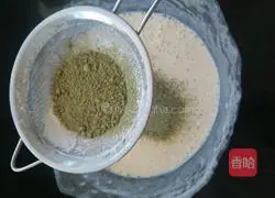 Matcha Durian Layer Cake Recipe Illustration 4