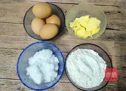 Illustration of how to make sponge cake (six inches) 1