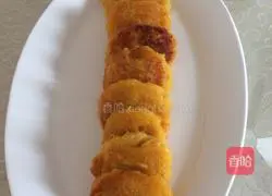 Illustration of how to make sweet potato pancakes 6