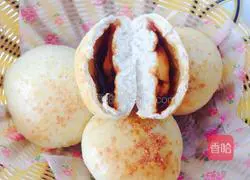 Illustration of how to make brown sugar hollow cake 6