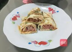 Illustration of how to make egg pancakes 8