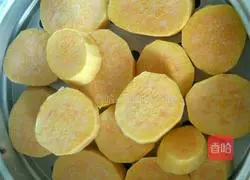 Illustration of how to make sweet potato pancakes 2