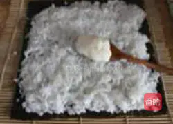 Illustration of how to make sushi 2