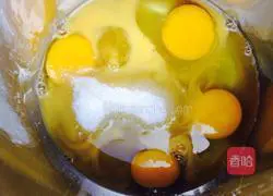 Illustration of how to make sponge cake 1