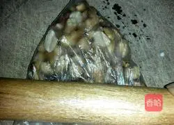 Illustration of how to make egg rice cake 2