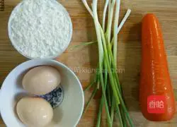 Nutritious breakfast egg pancakes Illustration of how to do it 1