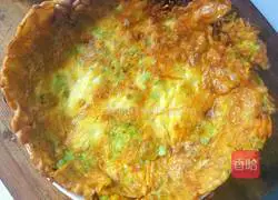 Bitter Melon Carrot Egg Pancake Recipe Illustration 7