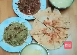 Home-style scallion pancake recipe 6