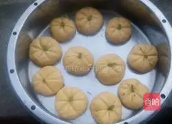 Illustration of how to make steamed pumpkin cake 5