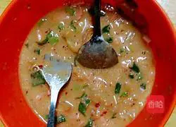 Pictures of how to make kimchi pancakes 6