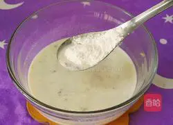 Illustration of how to make fruit whole grain pancakes 5