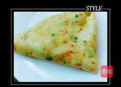 Illustration of how to make fried egg pancake 6