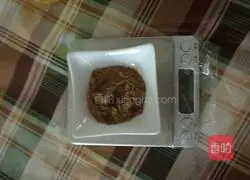 Illustration of how to make flaxseed powder cake 2
