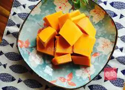 Pumpkin red bean cheese pancake recipe 1