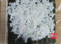 Illustration of how to make sushi 4