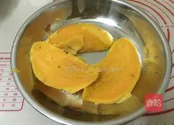 Illustration of how to make sweet potato glutinous rice cakes 4