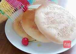 Illustration of how to make oven version of sesame cakes 18