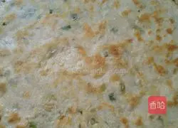 Illustration of how to make soy scallion pancake 8