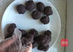 Illustration of how to make sugar-free sticky bean cake 4