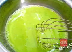 Illustration of how to make olive egg cake 10