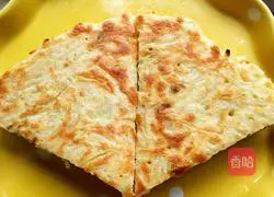 Illustration of how to make potato shredded cake 7