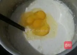 Illustration of how to make egg pancakes 2
