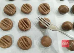 Illustration of how to make cocoa shortbread 9