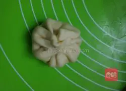 Carrot, sesame and salt filling Illustration of how to make cakes 7