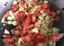 Illustration of how to make vegetarian fried pancakes 3