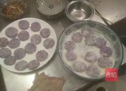 Purple Sweet Potato Glutinous Rice Cake Recipe Illustration 3