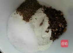 Illustration of how to make salt and pepper pancakes 6