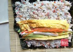 Colorful Orleans sushi roll recipe 9